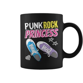 Punk Rock Princess For Girls Who Love Punkrock Music & Bands Coffee Mug - Thegiftio UK