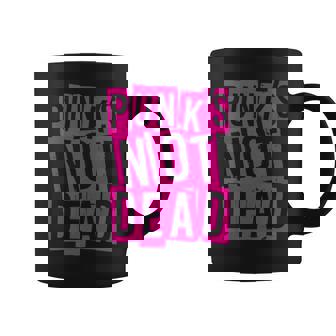 Punk's Not Dead -Intage Punk Rock Punk Is Not Dead Manga Larga Taza de café - Regaloses