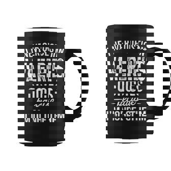 I Never Question Valerie’s Choices Valerie Personalized Name Coffee Mug | Mazezy