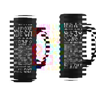 Quilting For Grandma Quilt Lover Sewing Quilter Coffee Mug | Seseable UK