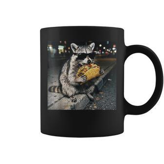 Raccoon Taco Coffee Mug - Monsterry
