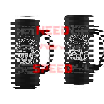 Race Car 4Th Birthday Boy Need Four Speed 4 Years Old Bday Coffee Mug | Seseable UK