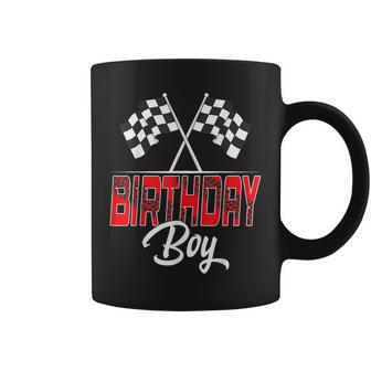 Race Car Birthday Party Racing Family Birthday Boy Pit Crew Coffee Mug - Thegiftio