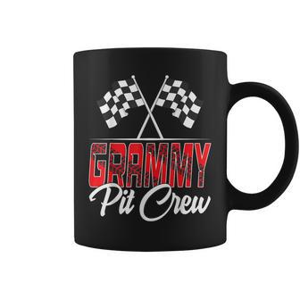 Race Car Birthday Party Racing Family Grammy Pit Crew Coffee Mug - Thegiftio UK