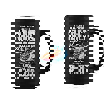 Radio Controlled Boat Cruise Model All Fun RC Boat Captain Coffee Mug | Mazezy