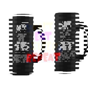 Raft Eat Sleep Repeat Coffee Mug | Mazezy