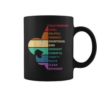 Rainbow Colorful Scouting Law Coffee Mug - Thegiftio UK