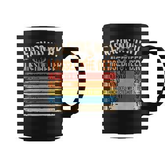 Reasons Why I Missed The Deer Hunting Hunter Men Dad Coffee Mug | Mazezy