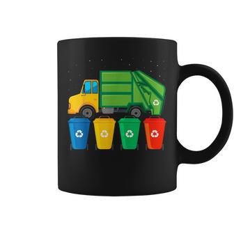 Recycling Garbage Day Toddler Garbage Truck Coffee Mug - Thegiftio UK