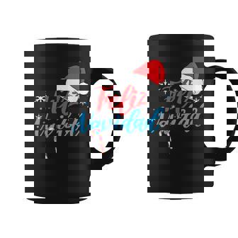 Regalos Originales De Navidad Para Familias Co Feliz Navidad Adultos Y Niños Negro Talla Manga Larga Cuello Redondo Jersey Comodidad Fiesta Navidad Taza de café - Regaloses