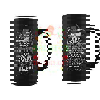 Being Related To Me Christmas Family Ugly Sweater Pajamas Coffee Mug - Thegiftio