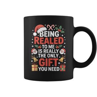 Being Related To Me The Only You Need Christmas Coffee Mug - Thegiftio UK