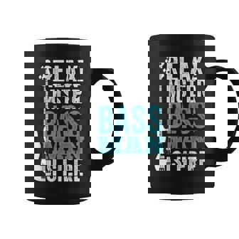 Relax Mister Bass Man Is Here ベースギター 楽器 ベーシスト コーヒーマグ - Kawaiitshirt