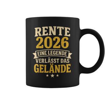 Rente 2026 Eine Legendeerlässt Das Gelände Lustig Rentner Tassen - Geschenkecke