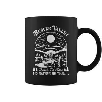 There’S No Place I’D Rather Be Than… Beaver Valley Adults Coffee Mug - Thegiftio UK
