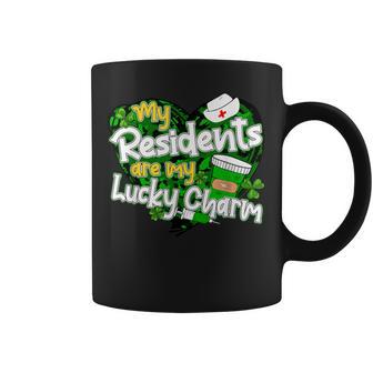 My Residents Are My Lucky Charms Patrick's Day Doctor Nurse Coffee Mug - Thegiftio UK