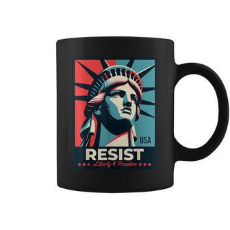Resist 自由の女神 Resist コーヒーマグ - Kawaiitshirt