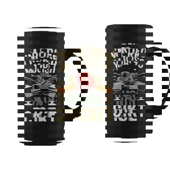 Retired Cricket Fan My Job Is To Watch Cricket Coffee Mug | Mazezy