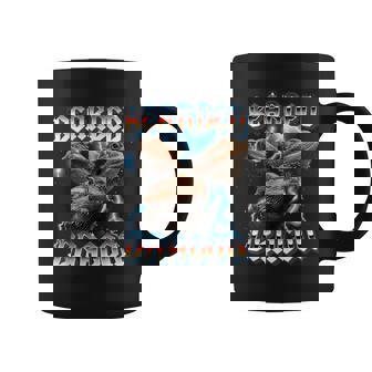 Retro 80S Heavy Metal Band Glam Rock Bearded Dragon Lover Coffee Mug | Seseable CA