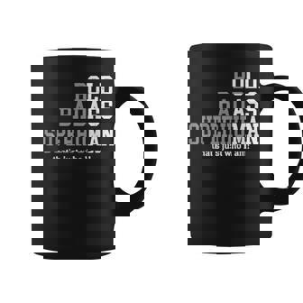 Retro Bold Ba-Dass That's Just Who I Am Old Ass Man Dad Life Coffee Mug | Seseable FR