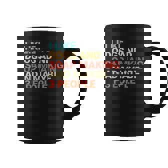 Retro I Like Dogs And Soap Making Lover Coffee Mug | Mazezy