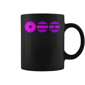 Retro Purple Circle Arirang Basic Symbol Coffee Mug - Thegiftio UK