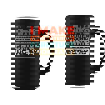 Retro Furniture Restorer Fabric Worker Vintage Upholsterer Coffee Mug | Mazezy