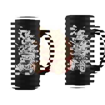 Retro Kaiju Ramen Kawaii Fun Japanese Noodle Food Lover Coffee Mug - Seseable