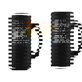 Retro Korean TKD Oath Five Commandments Tae-Kwon-Do Tank Top Coffee Mug | Mazezy