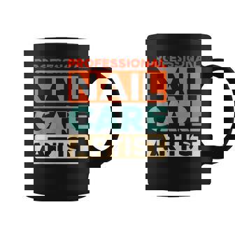 Retro Manicure Care Art Vintage Nail Technician Coffee Mug | Mazezy