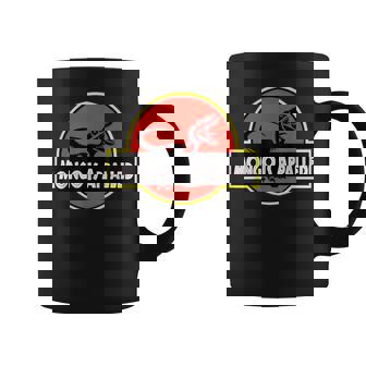 Retro Mongo Is Appalled Vintage Riding Dinosaur Women Coffee Mug | Mazezy