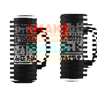 Retro Nail Art Manicure Care Vintage Nail Technician Coffee Mug | Mazezy