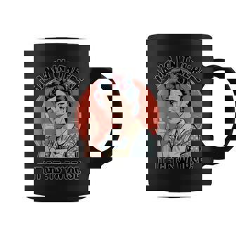 Retro Sarcastic Humor Dread Cartoon Dark Coffee Mug | Seseable FR