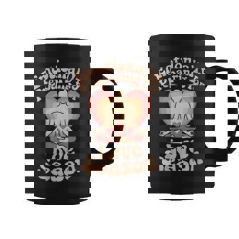 Retro Self Love Meditation Vibes For Valentine Humor Coffee Mug | Mazezy