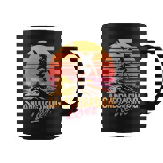 Retro Sunset Sandboarder Lover Summer Sandboarding Tank Top Coffee Mug | Mazezy