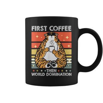 Retro Tigre Gafas Deol De Café -Iberianointage Tigre Taza de café - Regaloses