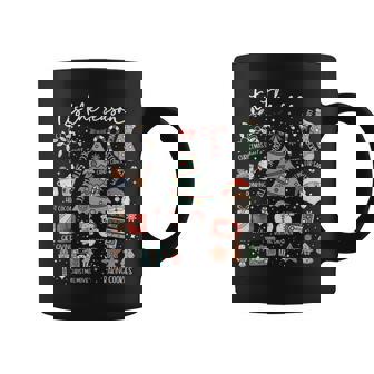 Retro Tis The Season Christmas Cute Santa Holiday Xmas Coffee Mug - Monsterry