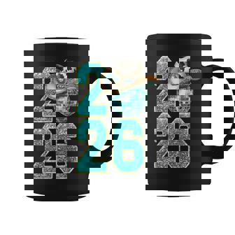 Retro Turquoise Disco Ball New Year 2026 Western Cowgirl Hat Coffee Mug | Mazezy