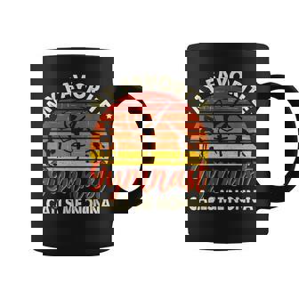 Retro Vintage My Favorite Gymnast Calls Me Nonna Coffee Mug | Mazezy