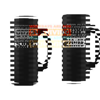 Retro Watersport Surfing Beach Vintage Skimboarding Coffee Mug | Mazezy