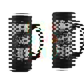 Retro Wicked Stamps Christmas Vibes Clothing Coffee Mug - Monsterry