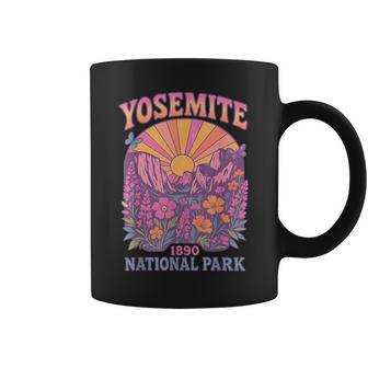 Retro Yosemite National Park Usa Vintage Hiking Coffee Mug - Thegiftio