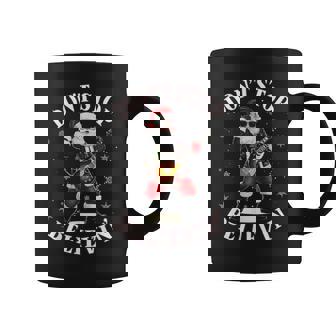 Rock N Roll Santa Christmas Cheer Guitarist Santa Rocker Coffee Mug | Seseable UK