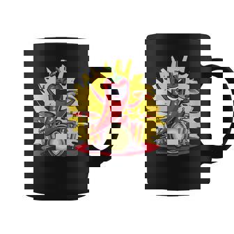 Rock Paprika With Cool Drums For Boys And Girls Coffee Mug | Mazezy