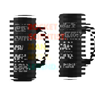 Rocket Scientist Man Myth Legend Coffee Mug | Mazezy
