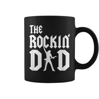The Rocking Dad Chitarrista Chitarra Musica Rock Papà Padre Tazze - Novitaregali