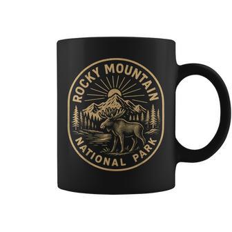 Rocky Mountains National Park Colorado Nature Hiking Camping Coffee Mug | Mazezy