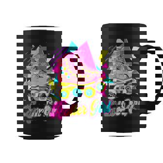 Roller Girl Skating Girl 90s 80s Rolling Skater Rolling Skat Coffee Mug | Mazezy