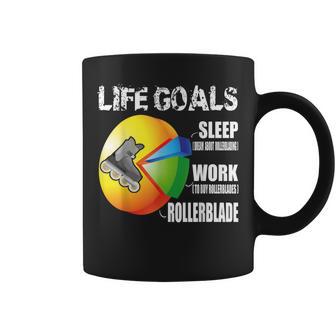Rollerblades Divertida Para Patines En Línea Taza de café - Regaloses