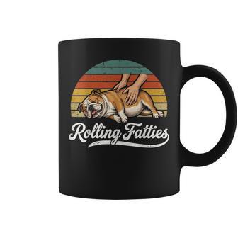 Rolling Fatties English Bulldog Coffee Mug | Mazezy